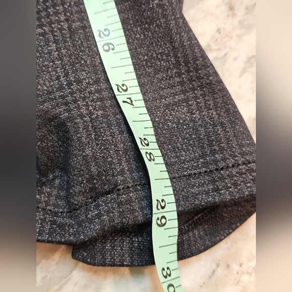 Croft & Barrow Women’s Gray Plaid Straight Leg Dress Pants Size 6 Regular 28” In - Picture 7 of 9